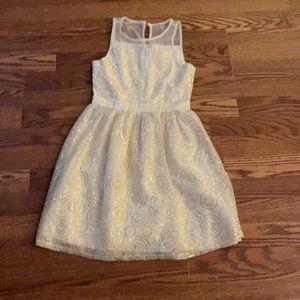 White dress for children